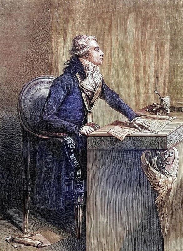 Bertrand Barere de Vieuzac (born 10 September 1755 in Tarbes, died 15 January 1841 in Tarbes) was a French revolutionary and politician, Historical, digitally restored reproduction from a 19th century original, Record date not stated