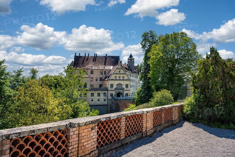 Heiligenberg Castle, Ranaissance architectural style, municipality of Heiligenberg, Lake Constance, Linzgau, administrative district of Tübingen, Baden-Württemberg, Germany, Europe