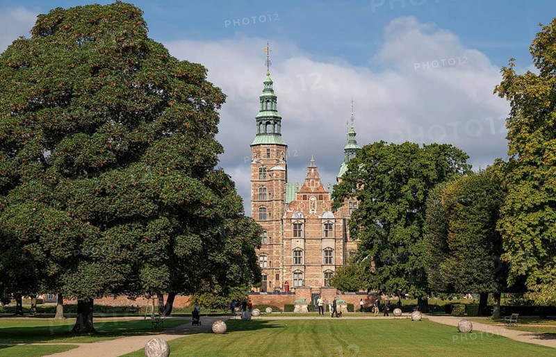 Rosenborg Palace, Royal Palace and Museum from the 17th century, Kongens Have Park, Copenhagen, Denmark, Europe
