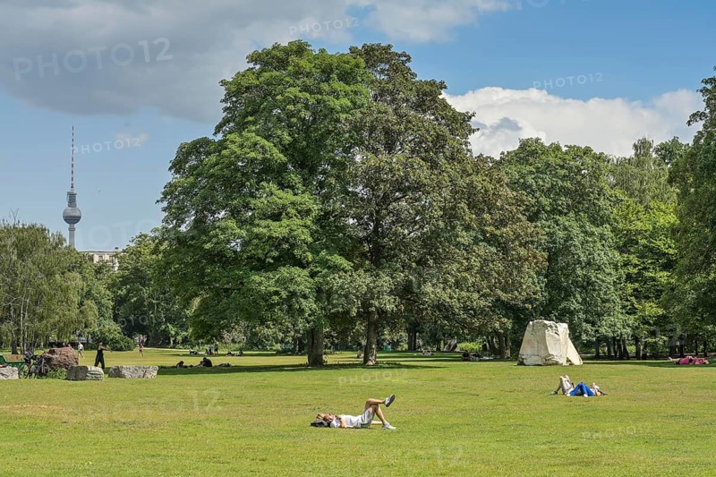 Remains of the Global Stone Project, Großer Tiergarten, Mitte, Berlin, Germany, Europe