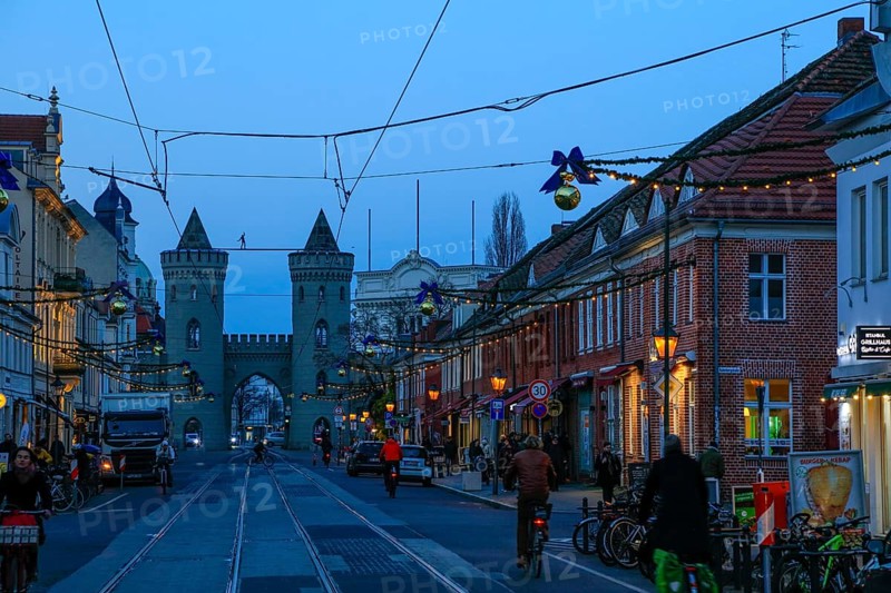 Nauener Tor, Friedrich-Ebert-Straße, Holländisches VIertel, Potsdam, Brandenburg, Germany, Europe