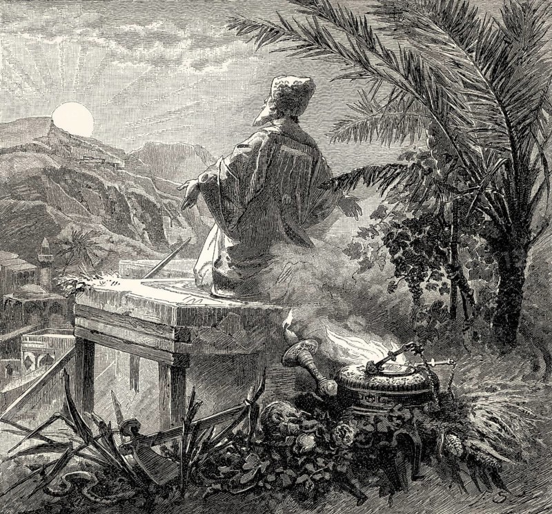 Book of the Parsees, Buch des Parsen, West-eastern Diwan, West-östlicher Divan, poem by Johann Wolfgang von Goethe