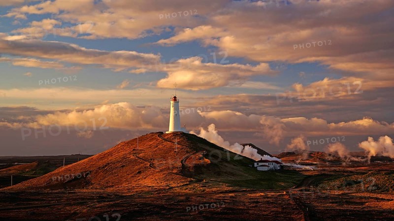 Iceland, Krysuvik-Seltun, geothermal area, lighthouse, Europe, Reykjavik, Europe