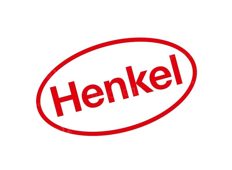 Turned to the left, Henkel logo, Cosmetics, Logo