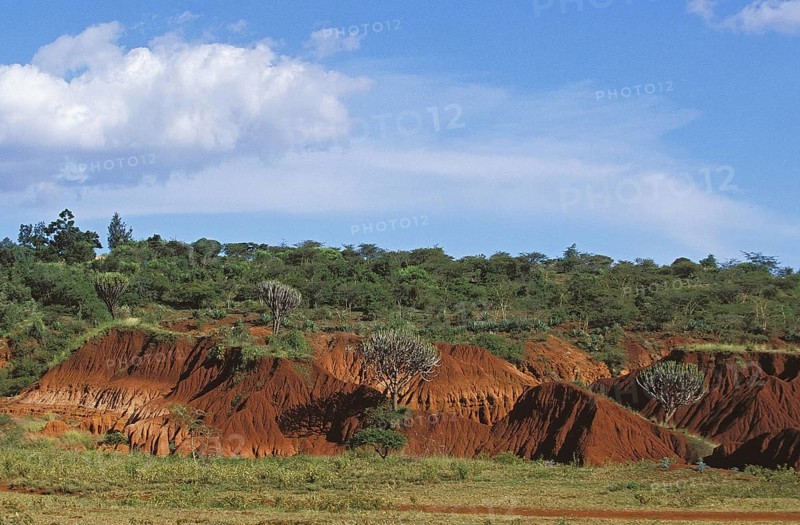 LANDSCAPE SHOWING EROSION, TANZANIA