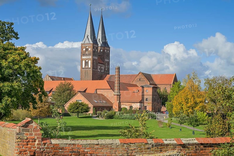 Jerichow Monastery with Collegiate Church of St Mary and St Nicholas, Jerichow, Saxony-Anhalt, Germany, Europe