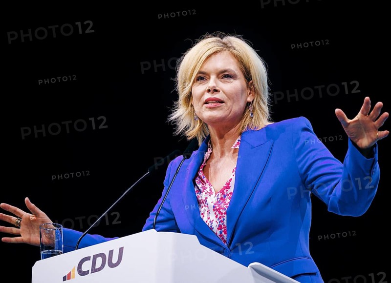 Julia Klöckner, photographed at the CDU Germany 2024 party conference in Berlin, 6 May 2024