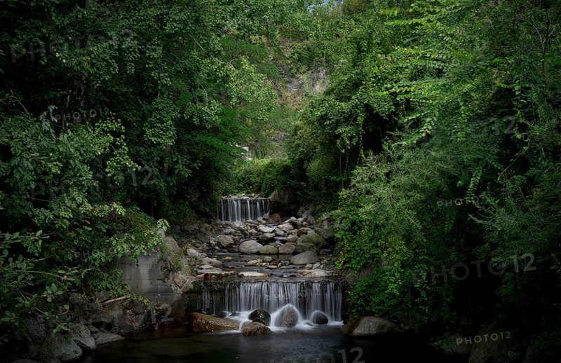Finelebach, river bed, Schenna, Passeier, Passeier Valley, South Tyrol, Autonomous Province of Bolzano, Italy, Europe