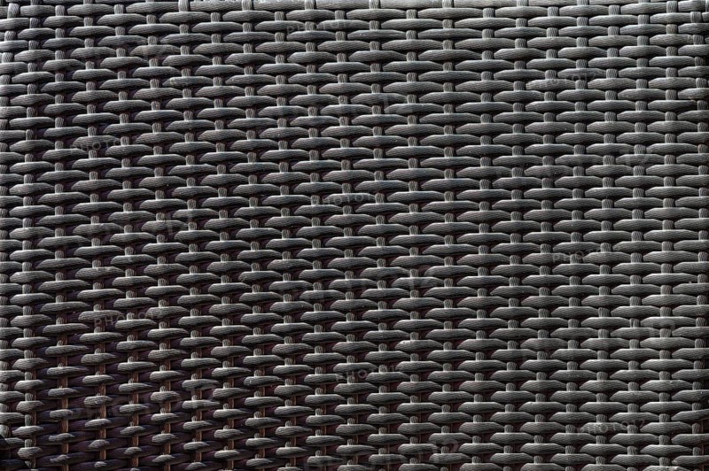 Structure, wickerwork of a backrest of a patio chair, Baden-Württemberg, Germany, Europe
