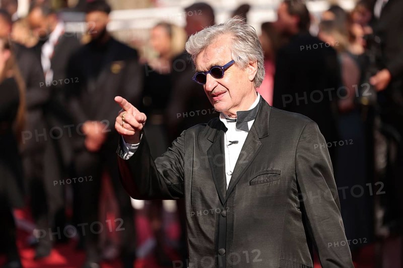 Cannes, France, 25 May 2024: Wim Wenders at the closing ceremony on the red carpet of the Palais des Festivals during the 77th Cannes International Film Festival. The 77th Cannes International Film Festival will take place from 14 to 25 May 2024, Europe