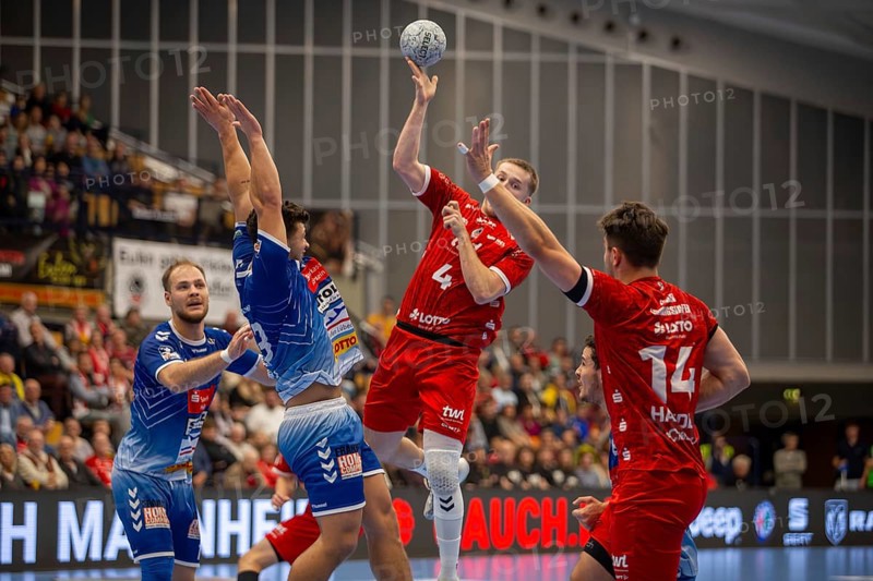 30.10.2024, 2nd HBL (German Handball League), Matchday 10: Eulen Ludwigshafen against VfL Lübeck-Schwartau