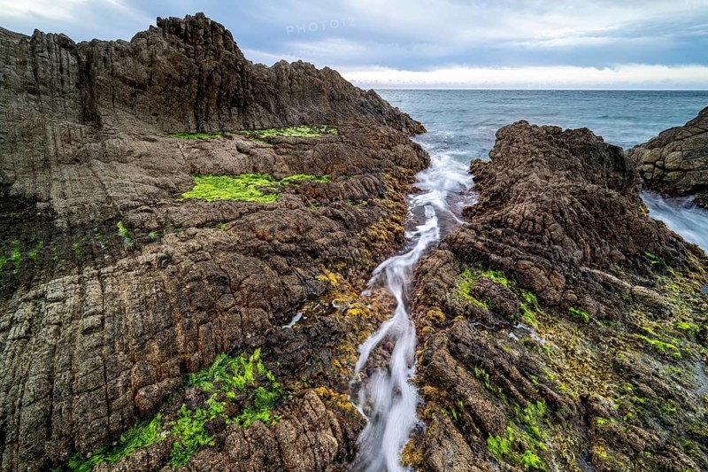 Rocky coast, Cabo de Gata-Nijar Natural Park, Almeria, Andalusia, Spain, Europe