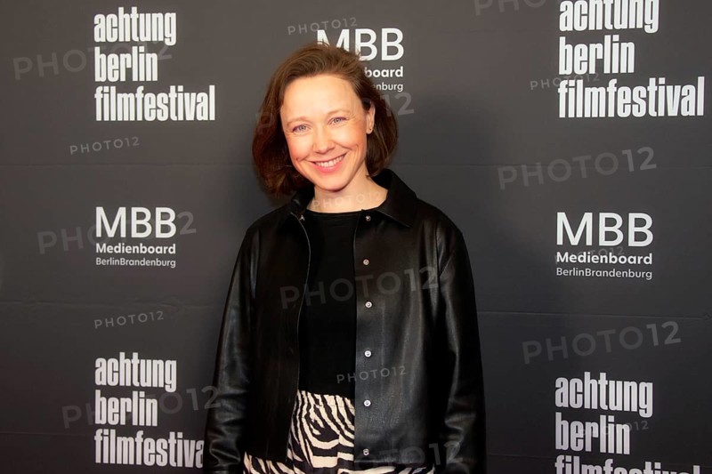 Katharina Leonore Göbel (actress, presenter), BLINDGÄNGER, Photo Call for the premiere and opening of the achtung berlin filmfestival at the Colosseum cinema, Berlin, 02.04.2025