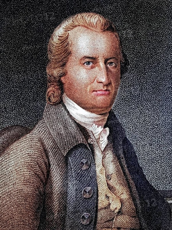 Noah Webster, 1758 to 1843, American lexicographer, author and editor Nineteenth-century engraving by Kellogg after Morse, Historical, digitally restored reproduction from a nineteenth-century original, Record date not stated