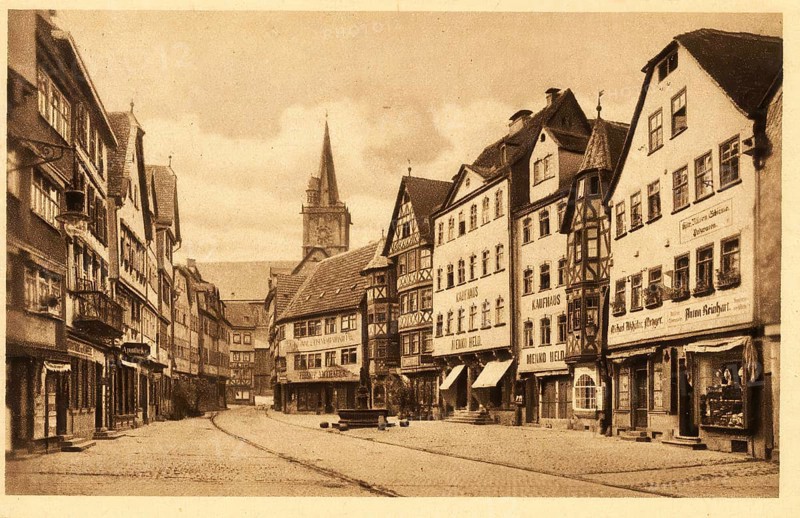 Historical postcard, picture postcard, Wertheim, Baden-Württemberg, Germany, digitally enhanced reproduction of an original from around 1900, picture postcard, Europe