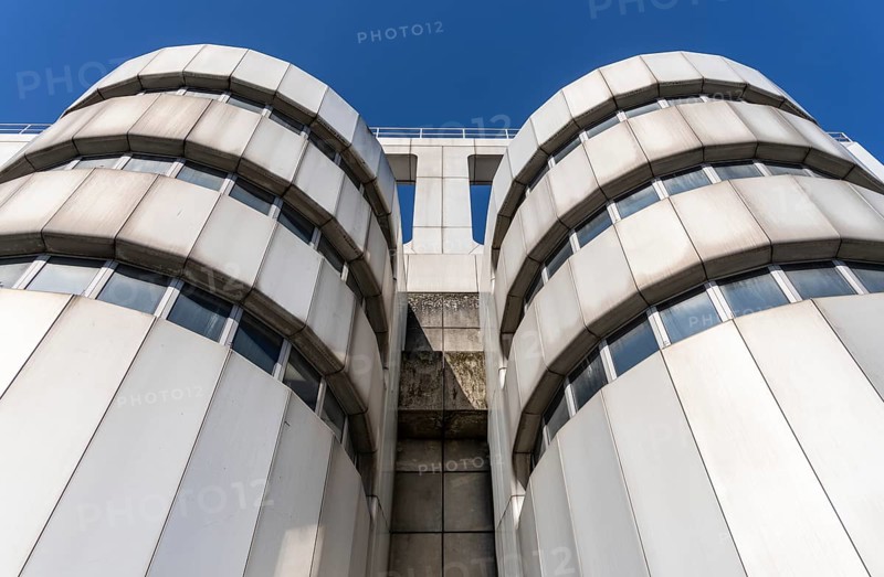 Detail photo ICC, vacant International Congress Centre in Berlin Charlottenburg, Germany, Europe