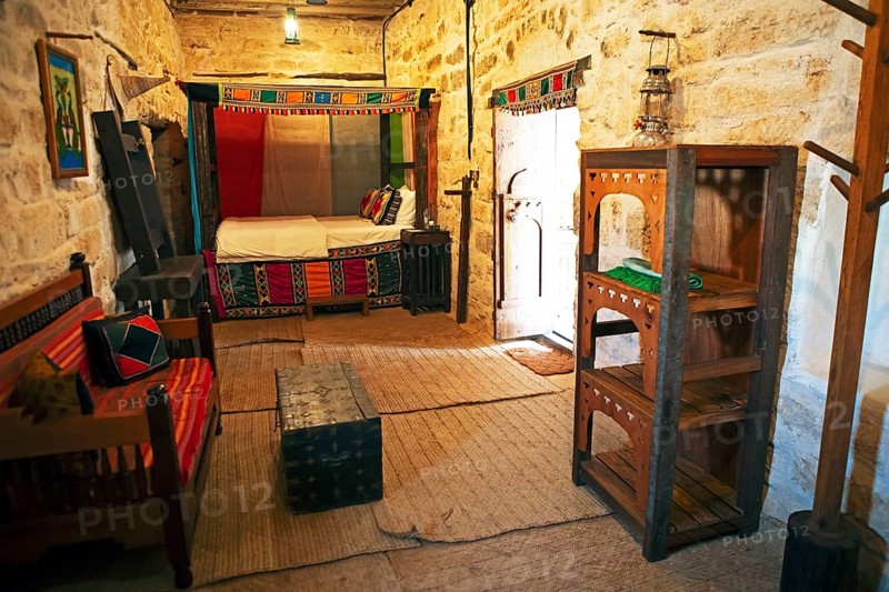 Koofan Heritage Logde in a 150-year-old Omani stone house, Taqah, Dhofar Province, Oman, Asia