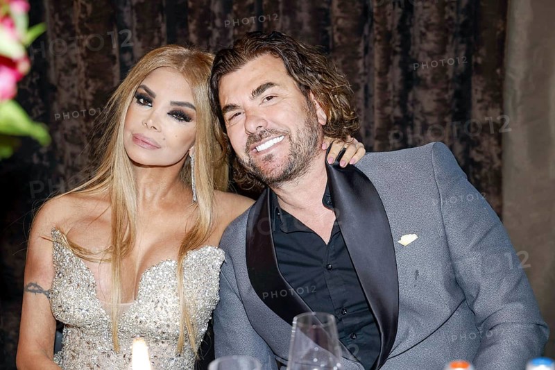 Kader Loth and Ismet Atli with Harald Glööckler Star designer invites prominent guests to an exclusive dinner with dressage rider Tatiana Makarova and introduces her as his muse. At the Hotel SO Berlin on 09.05.2025