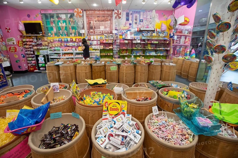 Livonia, Michigan - A candy store at Laurel Park Place, a shopping mall in suburban Detroit