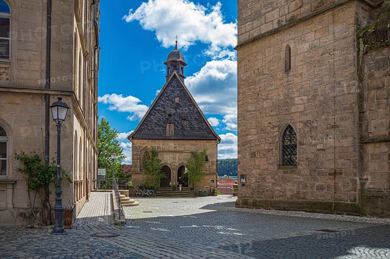 St Anne's Chapel at St John's Church in Kronach, Germany, Europe