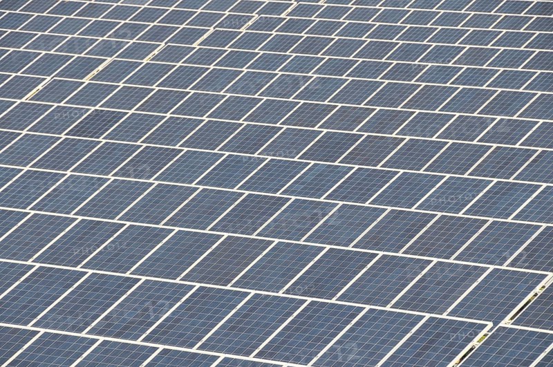 In Troisdorf-Oberlar, the currently largest ground-mounted photovoltaic system in North Rhine-Westphalia is installed on an area of 80, 000 square metres with an output of 3600 kWp, Troisdorf, North Rhine-Westphalia, Germany, Europe