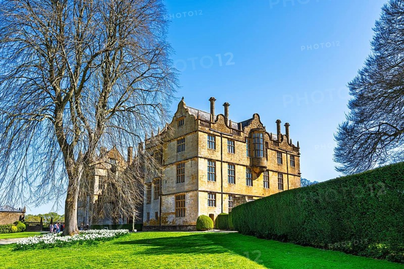 Montacute House and Garden, Montacute, Somerset, England, United Kingdom, Europe