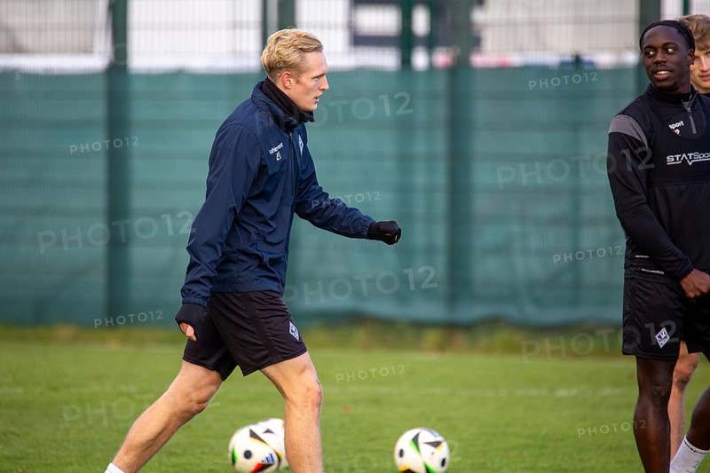 Julian Rieckmann at SV Waldhof Mannheim training session