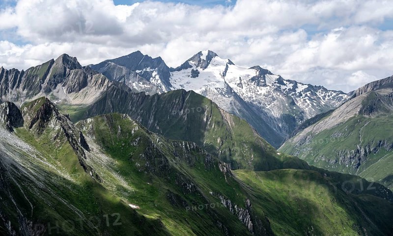High mountains, Lasörling Group, Hohe Tauern, Austria, Europe