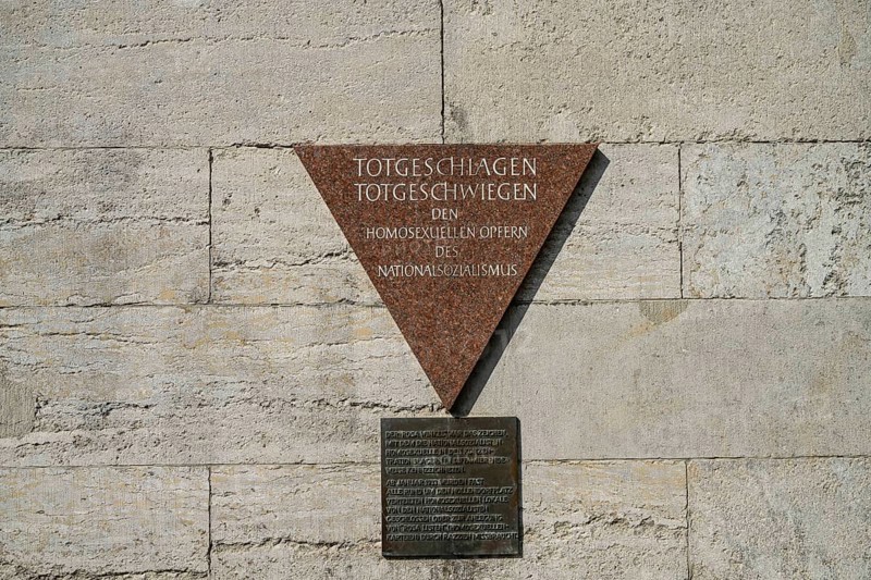 Memorial to the homosexual victims of National Socialism, Nollendorfplatz, Schöneberg, Tempelhof-Schöneberg, Berlin, Germany, Europe
