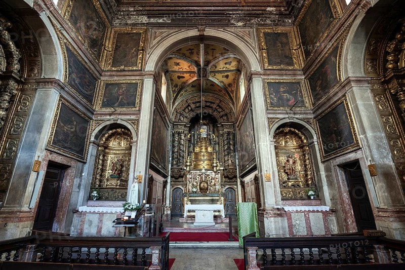 Church, Igreja de São Cristóvão, Mouraria neighbourhood, Lisbon, Portugal, Europe