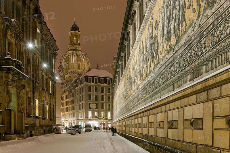 Prince's train in winter