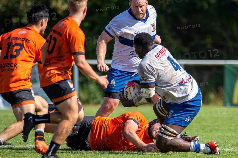 07.09.2024, Rugby 1st Bundesliga South/West, Season 2024/25, Matchday 1: RG Heidelberg vs TSV Handschuhsheim