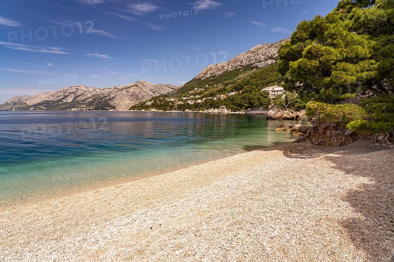 Punta Rata beach near Brela, Croatia, Europe