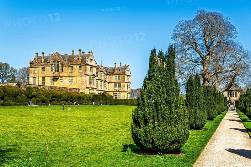 Montacute House and Garden, Montacute, Somerset, England, United Kingdom, Europe