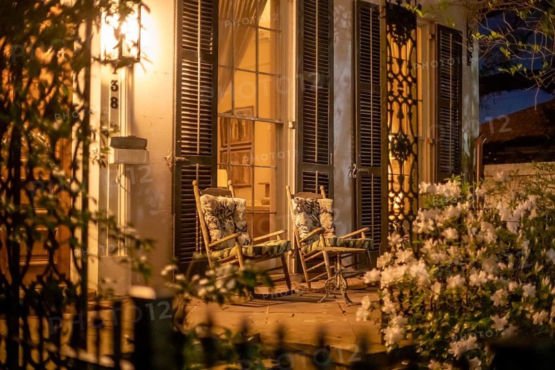 New Orleans, Louisiana - New Orleans residential architecture often features bright colors