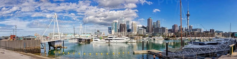 Viaduct Lift Bridge, Marina, Auckland, Neuseeland