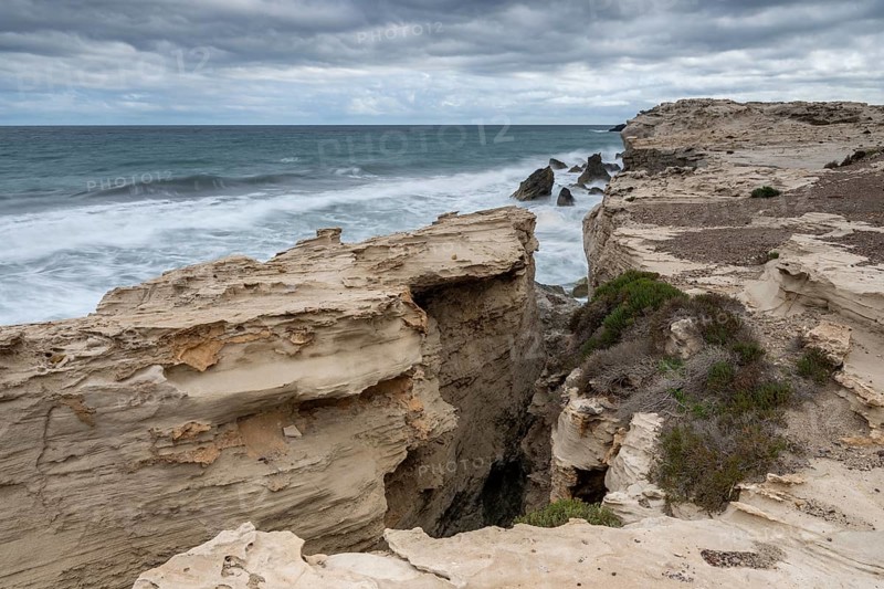 Playa Los Escullos, Cabo de Gata, Los Escullos, Playa del Arco, El Arco beach, Cabo de Gata-Nijar Natural Park, Almeria, Andalusia, Spain, Europe