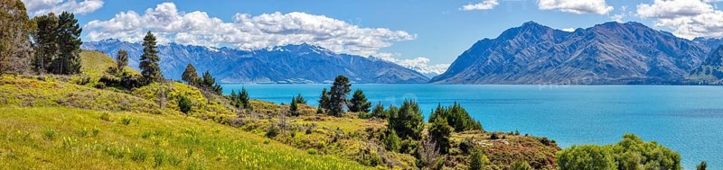 Lake Hawea, Otago, New Zealand, Oceania