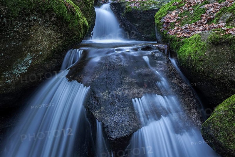Gertelbach, Gertelbach Waterfalls, Gertelbach Falls, Gertelbach Gorge, Bühl, Bühlertal, Northern Black Forest, Black Forest, Baden-Württemberg, Germany, Europe