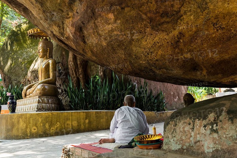 Preah Ang Thom Temple, Phnom Kulen National Park, Siem Reap, Cambodia, Asia