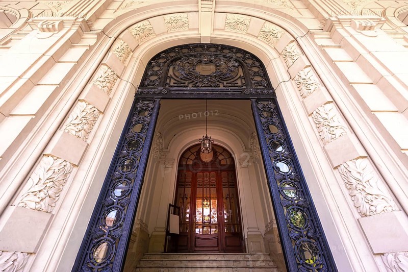 Salta colonial architecture and Central Plaza of 9 of July Plaza 9 De Julio in historic city center