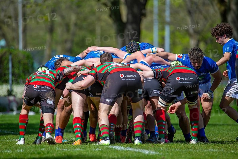 Heidelberg, 06.04.2024, Rugby 1st Bundesliga South/West, Season 2023/24, Matchday 10: SC Neuenheim vs RK Heusenstamm (93:7)