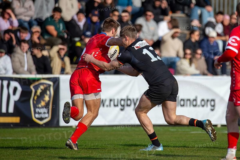 European Men's Rugby Championship, match for 7th place: Germany vs. Switzerland in Heidelberg