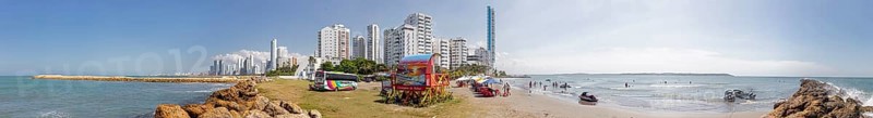 Skyline, New Town, Cartagena, Colombia, South America