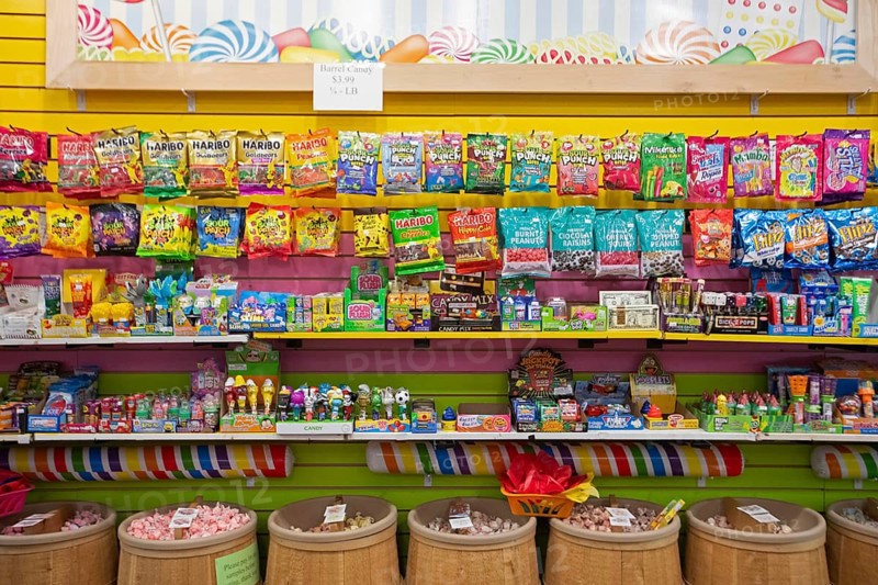 Livonia, Michigan - A candy store at Laurel Park Place, a shopping mall in suburban Detroit