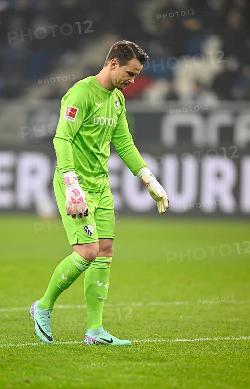 Goalkeeper Manuel Riemann VfL Bochum BOC (01) disappointed, PreZero Arena, Sinsheim, Baden-Württemberg, Germany, Europe