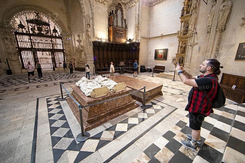 Chapel or Capilla de Los Condestables in the Cathedral of Santa Maria of Burgos, historic centre, province of Burgos, Castile and Leon, Spain, Europe