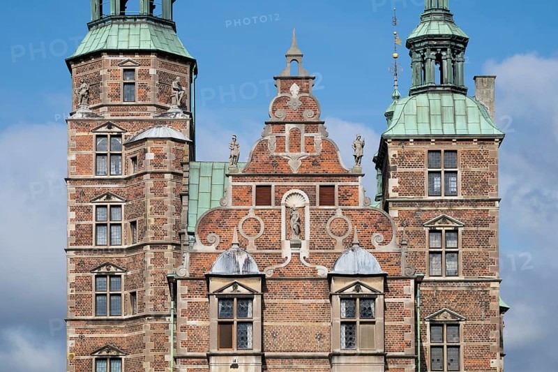 Rosenborg Palace, Royal Palace and Museum from the 17th century, Kongens Have Park, Copenhagen, Denmark, Europe