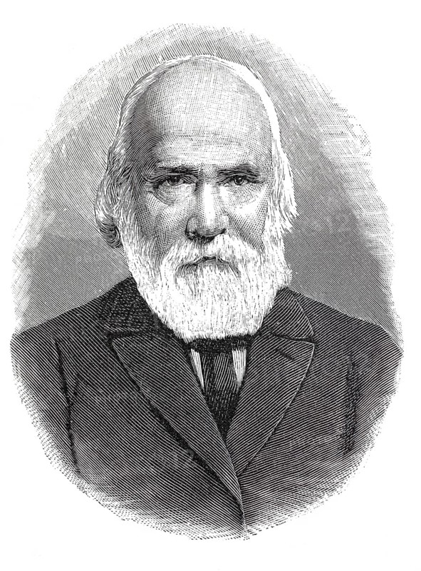 Charles-Edouard Brown-Sequard, also Charles Edward Brown-Séquard and actually Charles-Édouard Brown (8 April 1817 - 2 April 1894) was a British-French physiologist and neurologist, reproduction of an original, around 1900, historical