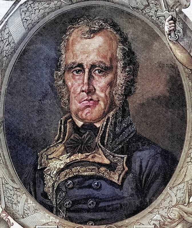 Jean-Nicolas Houchard (born 24 January 1738 in Forbach died 17 November 1793 in Paris) was a French general de division, Historical, digitally restored reproduction from a 19th century original, Record date not stated
